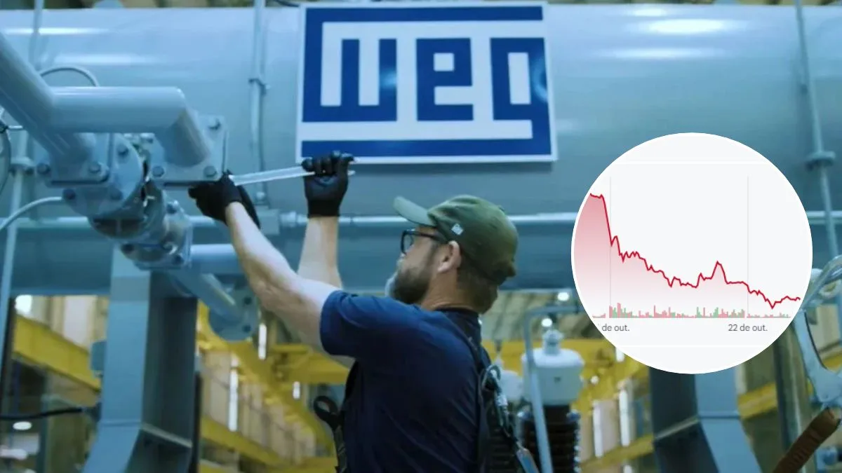 Resultados da WEG decepcionam investidores e ações caem na Bolsa